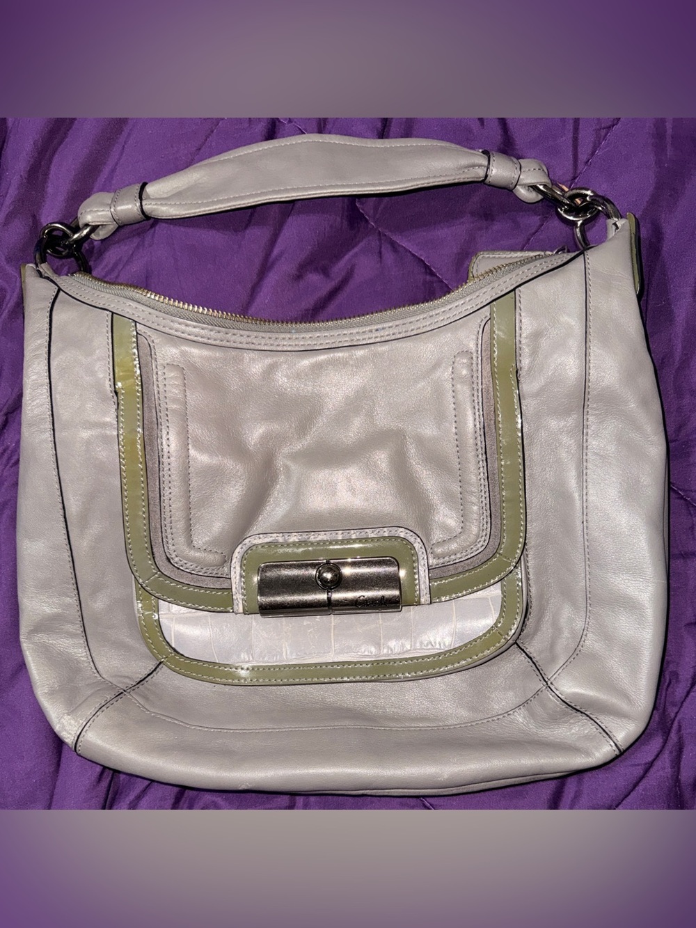 Coach Kristin Spectator Hobo